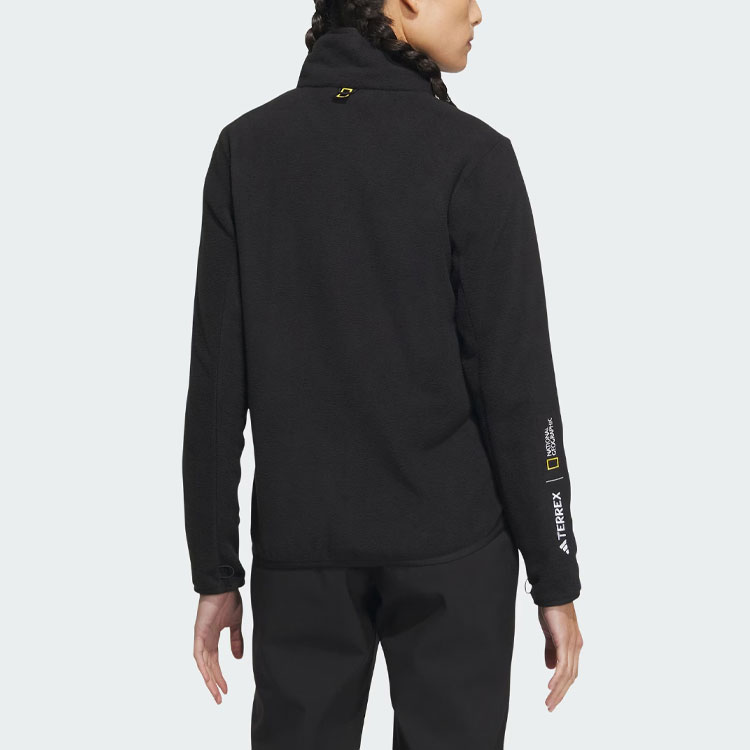 (Women) adidas National Geographic Rain RDY Waterproof Jacket Black IL8983 圖 8