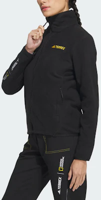 (Women) adidas x National Geographic Rain RDY Waterproof Jacket Black IL8983 1