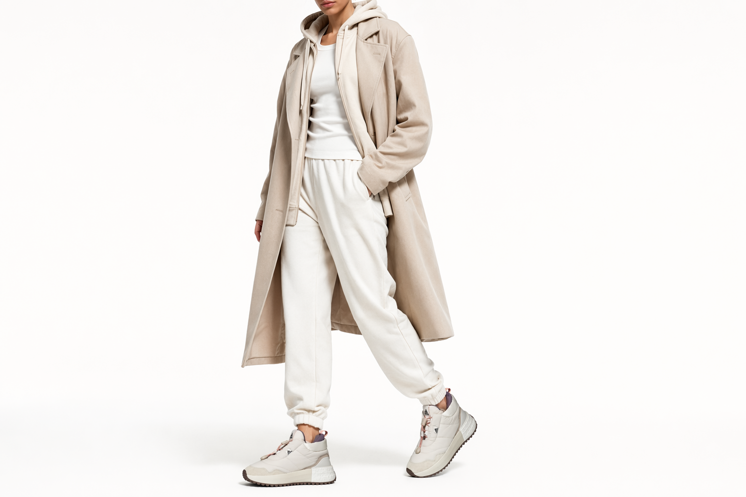 Order （女款）adidas X_PLRBOOST 羽絨外套『白堊灰碳』ID6711