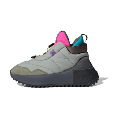 (W) adidas X_PLRBOOST Puffer 'Metal Grey Lucid Pink'