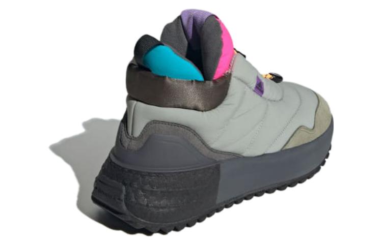 Shop (W) adidas X_PLRBOOST Puffer ''Metaalgrijs Lucide Roze'' ID1944