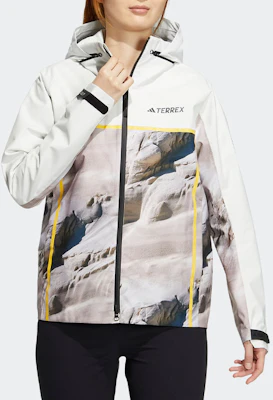 (W) adidas x Scenic 印花防水風衣外套 女款 漢白色 IC1991 Lookbook (W) adidas x Scenic 印花防水風衣外套 女款 漢白色 IC1991