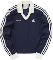 (Women) adidas x Sporty & Rich Retro Stripe Logo Long Sleeve Tee Black SS23. IN5248 (Women) adidas x Sporty & Rich Retro Stripe Logo Long Sleeve Tee Black SS23. IN5248