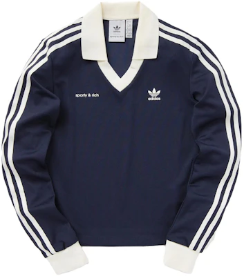 (W) アディダス x Sporty & Rich レトロストライプロゴ長袖Tシャツ ブラック SS23 IN5248 Buy (W) アディダス x Sporty & Rich レトロストライプロゴ長袖Tシャツ ブラック SS23 IN5248