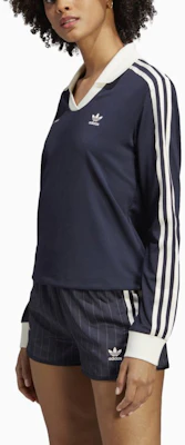 (W) アディダス x Sporty & Rich レトロストライプロゴ長袖Tシャツ ブラック SS23 IN5248 Shop (W) アディダス x Sporty & Rich レトロストライプロゴ長袖Tシャツ ブラック SS23 IN5248