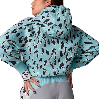 (Women) adidas x Stella McCartney All-Over Print Hoodie Mint Green Casualwear HA8909 Purchase (Women) adidas x Stella McCartney All-Over Print Hoodie Mint Green Casualwear HA8909