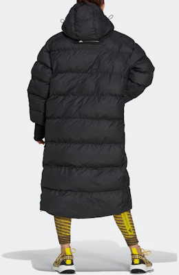 (Women) adidas x Stella McCartney Black Long Puffer Coat with Logo Pocket Print HI6082 Shop (Women) adidas x Stella McCartney Black Long Puffer Coat with Logo Pocket Print HI6082