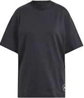 Order (W) adidas x Stella McCartney Baju-T Logo Oversized Hitam. IB6854