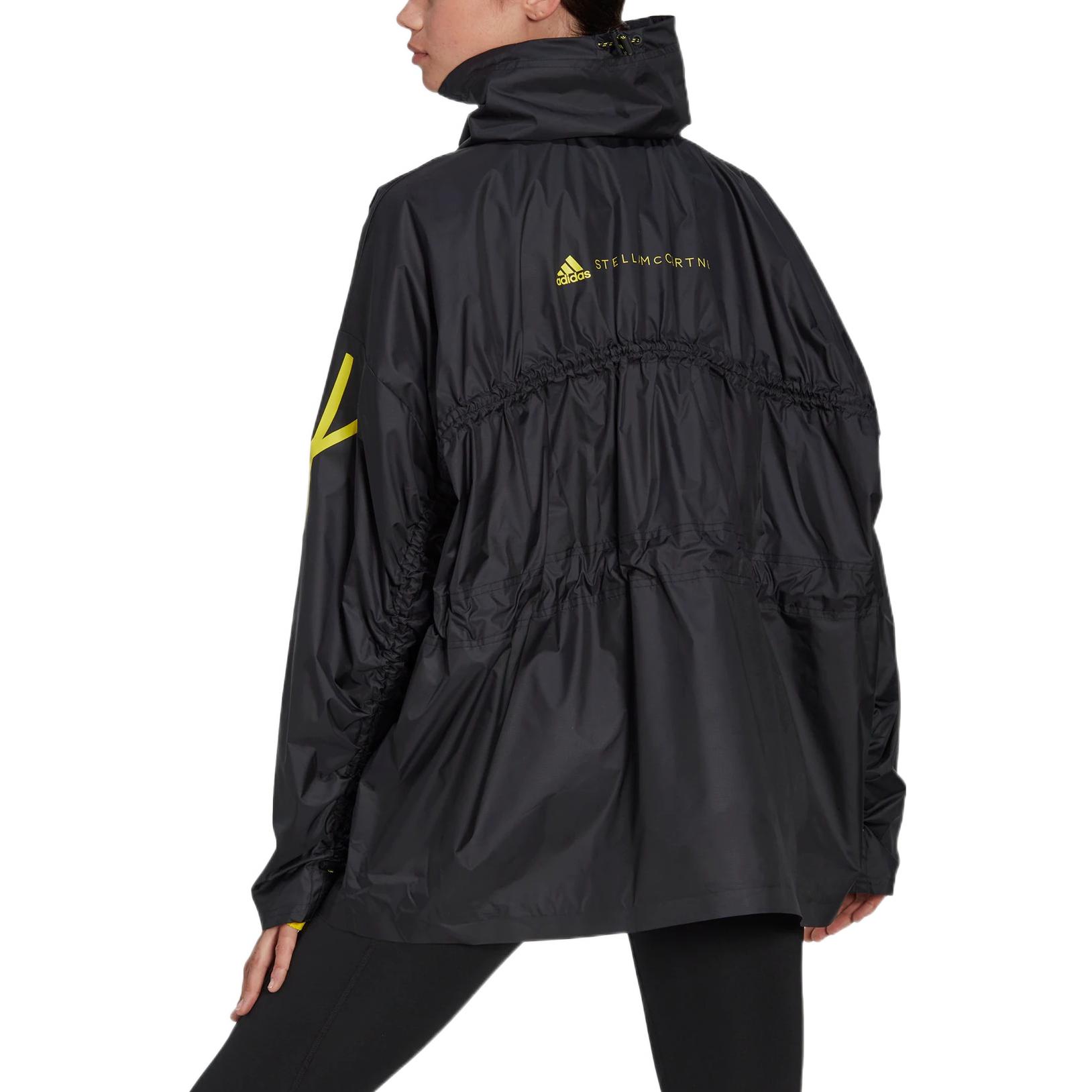 (Women) adidas Stella McCartney  Half-Zip Drawstring Jacket Black. HG6886 圖 5