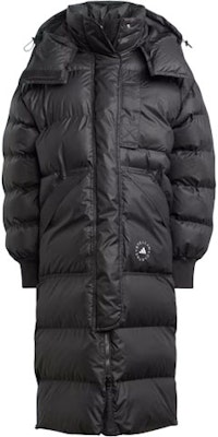 (W) 阿迪达斯 x Stella McCartney Truenature长款加厚夹克黑色连帽外套 HZ9130 Buy (W) 阿迪达斯 x Stella McCartney Truenature长款加厚夹克黑色连帽外套 HZ9130