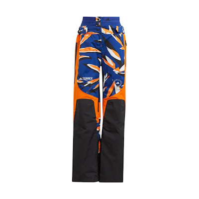 (Women) adidas Stella McCartney Truenature Printed Joggers Mystic Ink Blue. HY4505