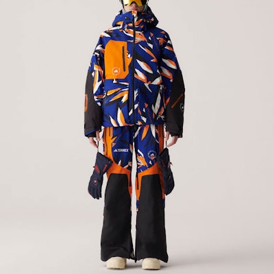 (W) adidas x Stella McCartney Truenature 印花慢跑褲 神秘墨藍色 HY4505 Shop (W) adidas x Stella McCartney Truenature 印花慢跑褲 神秘墨藍色 HY4505