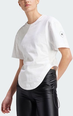 (Women) adidas x Stella McCartney White Oversized Breathable T-Shirt IT8271 Purchase (Women) adidas x Stella McCartney White Oversized Breathable T-Shirt IT8271