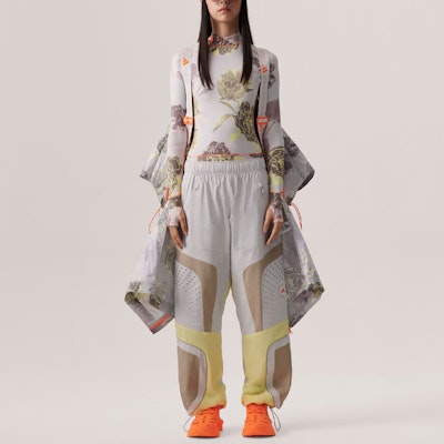 (Women) adidas x Stella McCartney Woven Track Pants Retro Pink Colorblock. IT7529 Shop (Women) adidas x Stella McCartney Woven Track Pants Retro Pink Colorblock. IT7529