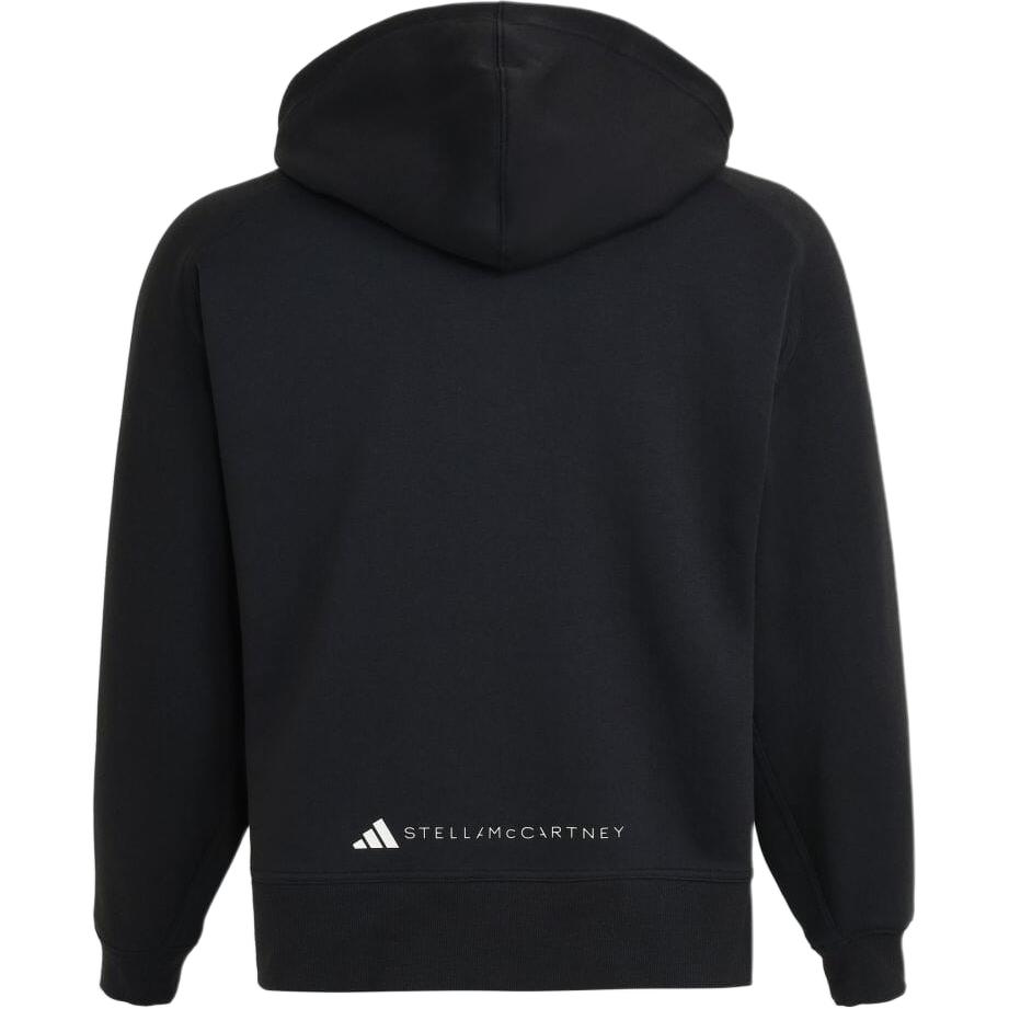 (Women) adidas Stella McCartney Black Full-Zip Hoodie Jacket Casual Fit JF6337 圖 3