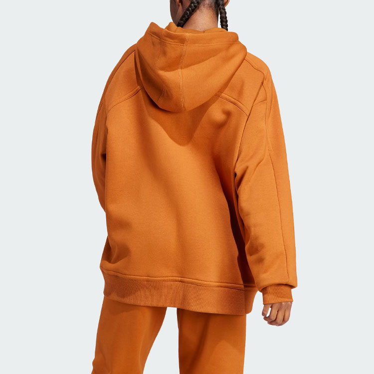 (Women) adidas Stella McCartney Logo Hoodie Jacket Brown Yellow Sportswear IB6851 圖 4