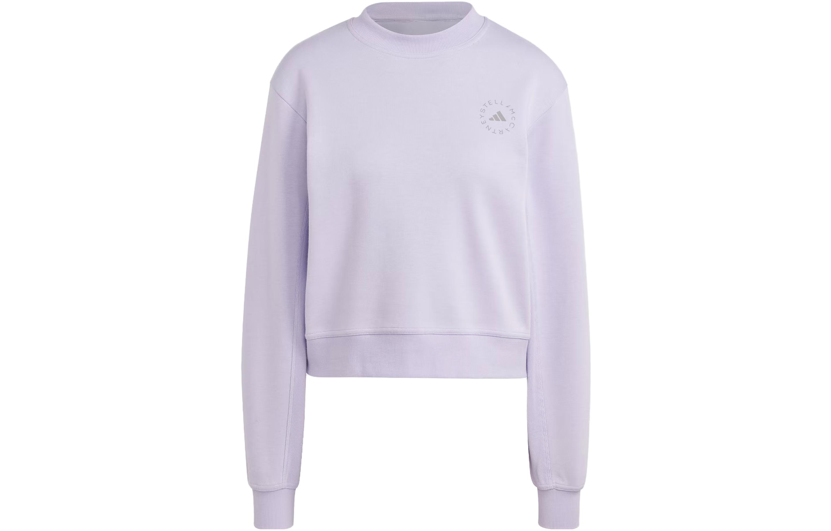 (Women) adidas x Stella McCartney Sportswear Logo Sweatshirt Women’s Purple IJ0590