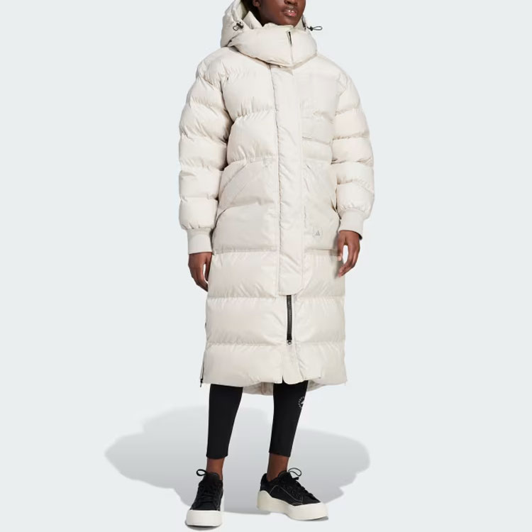 Lookbook (W) 阿迪达斯 x Stella McCartney Truenature长款羽绒外套 米白色 IP1361