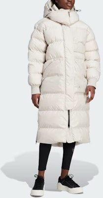 (W) 阿迪达斯 x Stella McCartney Truenature长款羽绒外套 米白色 IP1361 Lookbook (W) 阿迪达斯 x Stella McCartney Truenature长款羽绒外套 米白色 IP1361