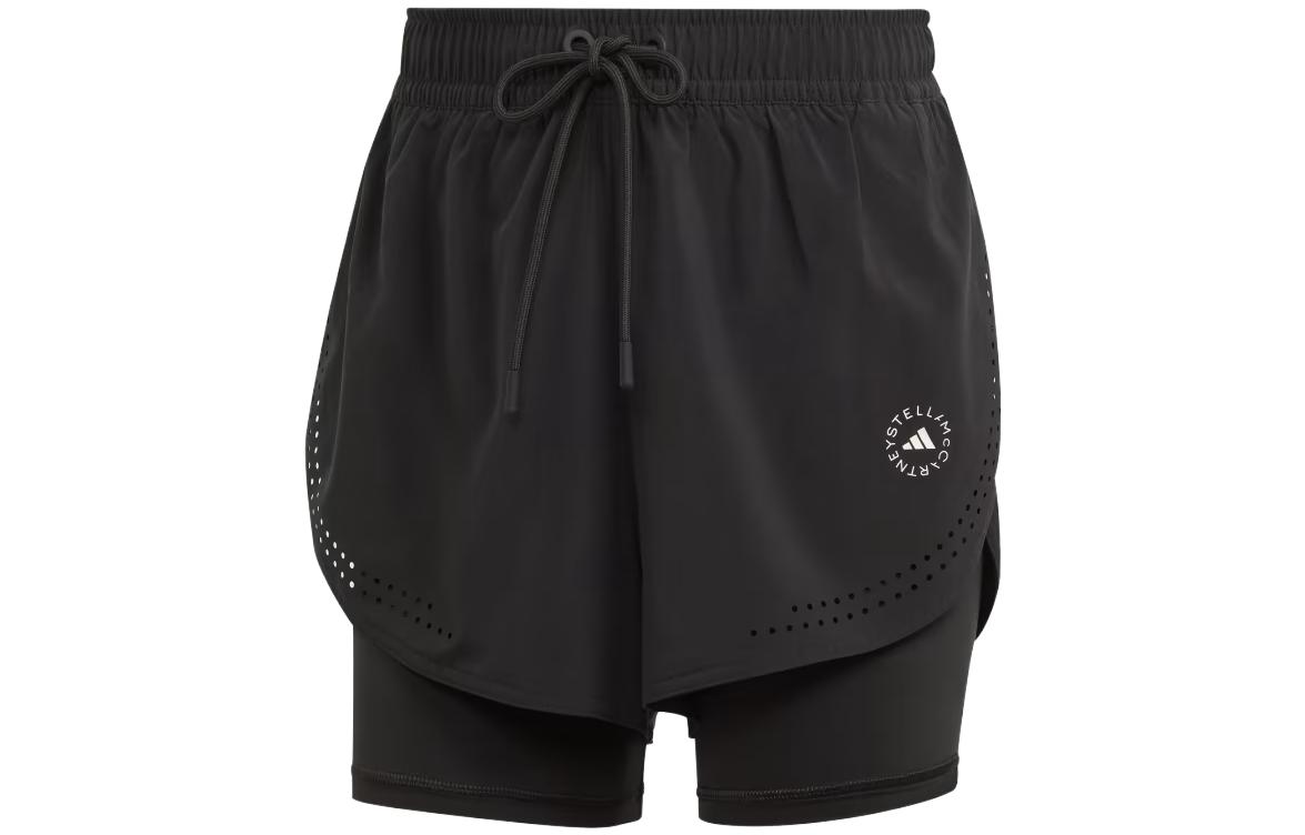 (Women) adidas x Stella McCartney Truepurpose 2-In-1 Training Shorts Black. IB6824