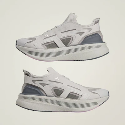 (W) adidas x Stella McCartney Ultraboost 5 Gris Claro/Plateado Metálico/Ónix KJ1019 1