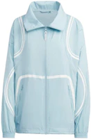 (Women) adidas x Stella McCartney Women’s Colorblock Stripe Track Jacket Gray Blue HR6575 (Women) adidas x Stella McCartney Women’s Colorblock Stripe Track Jacket Gray Blue HR6575