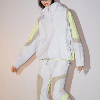 (Women) adidas x Stella McCartney Woven Track Top Jacket Misty Pink Colorblock IT7528 Shop (Women) adidas x Stella McCartney Woven Track Top Jacket Misty Pink Colorblock IT7528