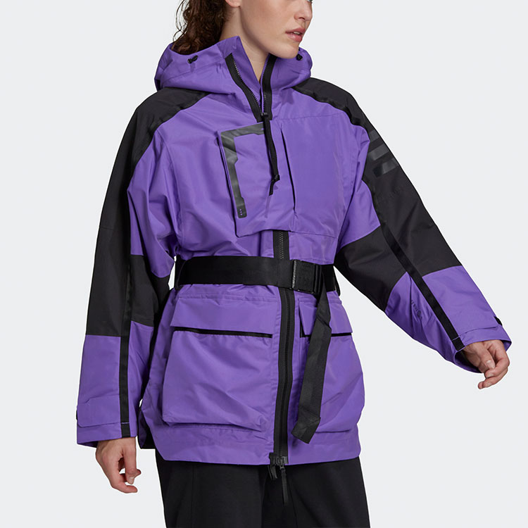 Shop (Women) adidas XPLORIC CW Waterproof Jacket Purple - Casual Sportswear HF8461