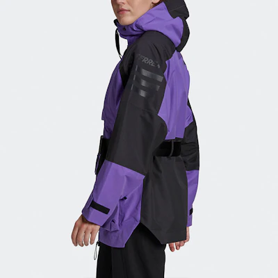(Women) adidas XPLORIC CW Waterproof Jacket Purple - Casual Sportswear HF8461 Sizing (Women) adidas XPLORIC CW Waterproof Jacket Purple - Casual Sportswear HF8461