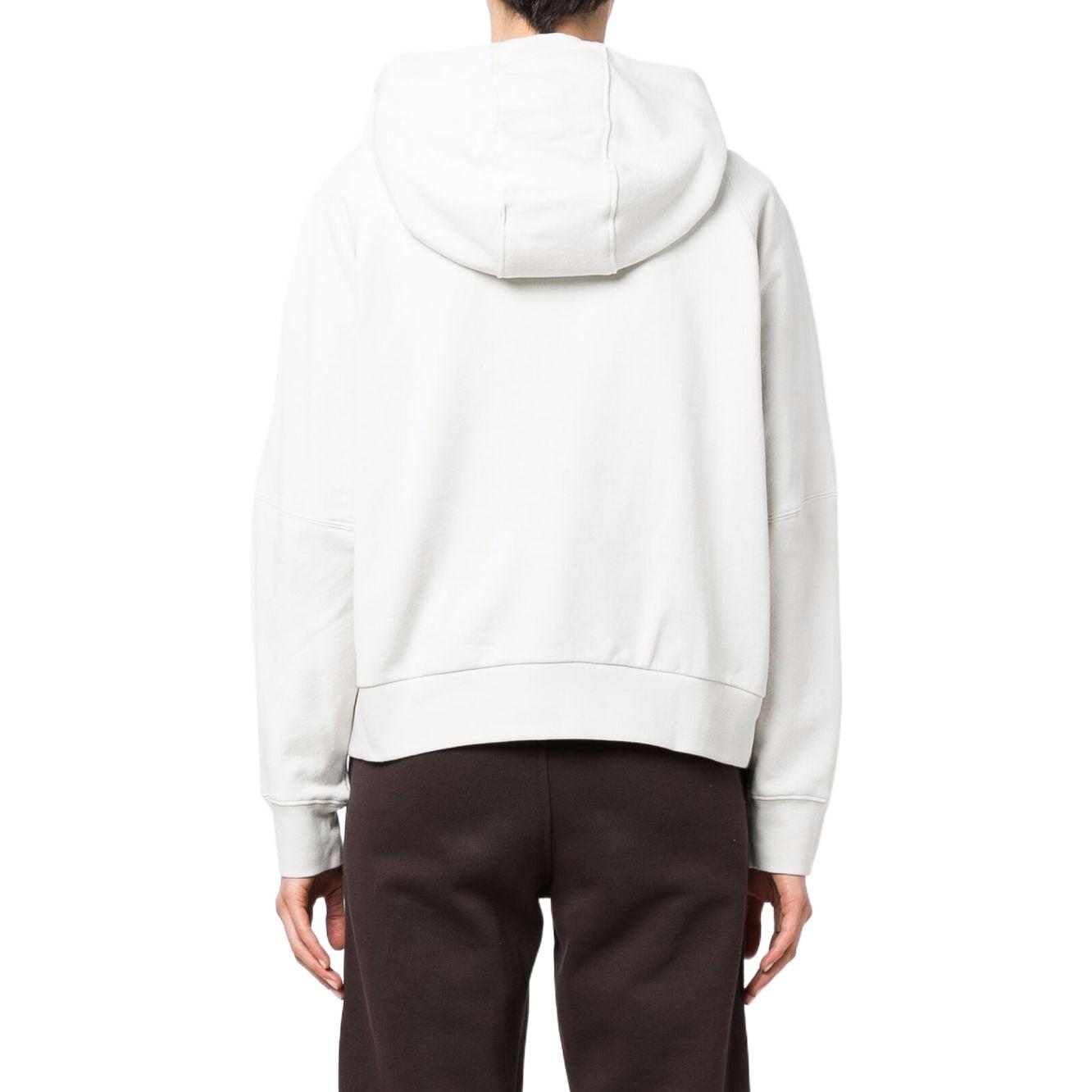 Shop (Women) adidas Y-3  White Solid Hoodie Long Sleeve HG6148