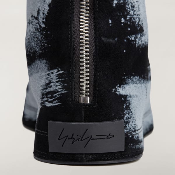 Cheap (W) Adidas Y-3 Nizza Star Hi Sneakers Hitam/Hitam/Putih Krem JQ1685