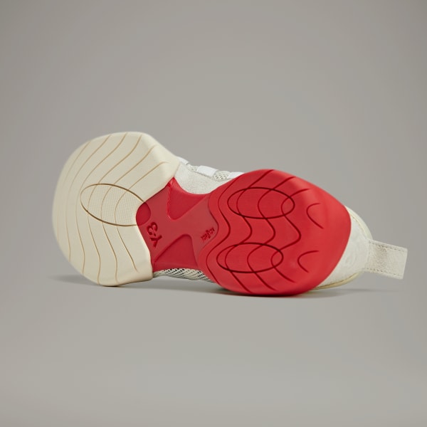 (W) Adidas Y-3 REGU Sneakers Cream White/Better Scarlet/Wonder White 圖 3
