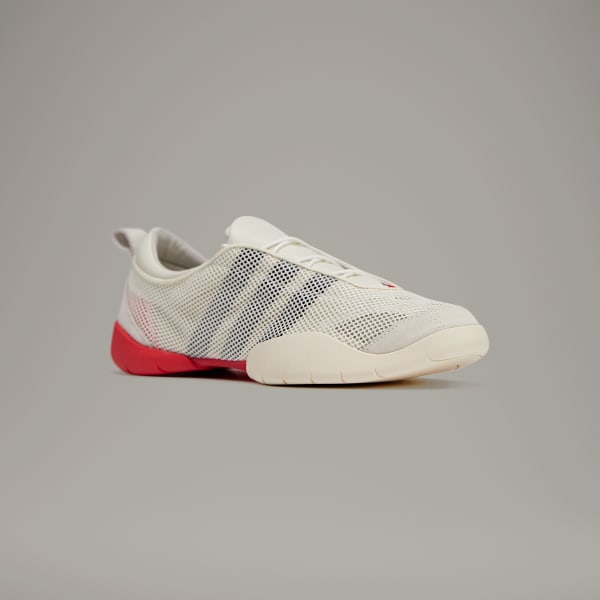 (W) Adidas Y-3 REGU Sneakers Cream White/Better Scarlet/Wonder White 圖 4