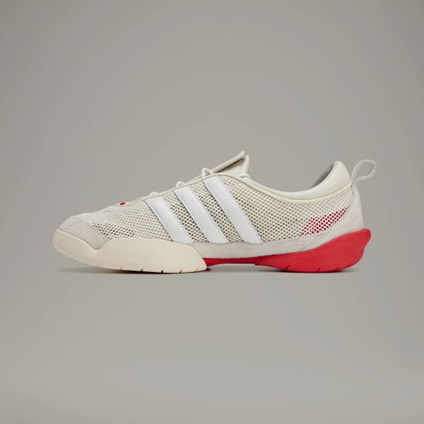 (W) Adidas Y-3 REGU Sneakers Cream White/Better Scarlet/Wonder White 圖 6