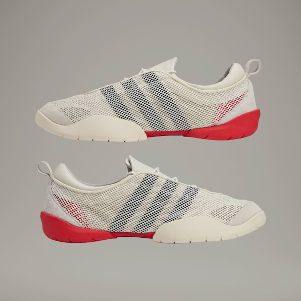 (W) Adidas Y-3 REGU Sneakers Cream White/Better Scarlet/Wonder White 圖 7