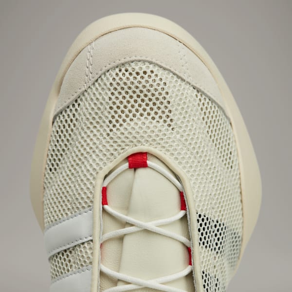(W) Adidas Y-3 REGU Sneakers Cream White/Better Scarlet/Wonder White 圖 9