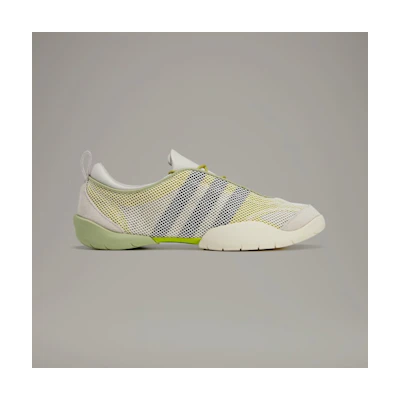 (W) Adidas Y-3 REGU Sneakers Cream White/Green/Talc