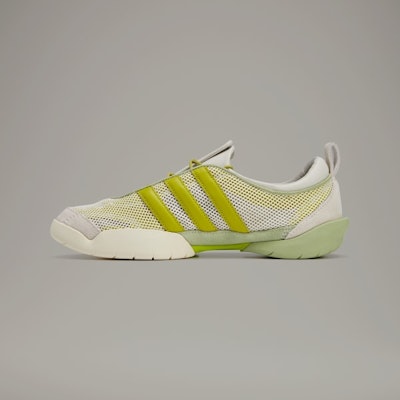 (W) アディダス Y-3 REGU スニーカー クリームホワイト/グリーン/タルク JQ2428 Details for (W) アディダス Y-3 REGU スニーカー クリームホワイト/グリーン/タルク JQ2428