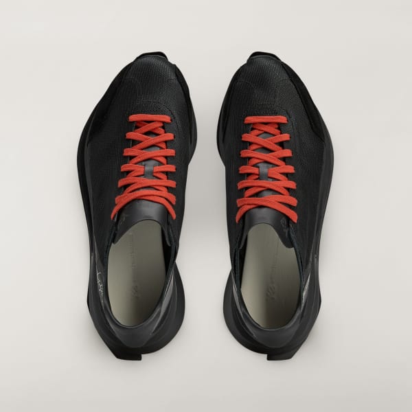 Lookbook Adidas Y-3 S-Gendo Run Kasut Hitam/Hitam/Tribe Oren JR4187