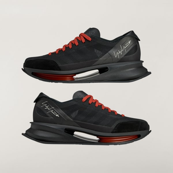 Cheap Adidas Y-3 S-Gendo Run Kasut Hitam/Hitam/Tribe Oren JR4187