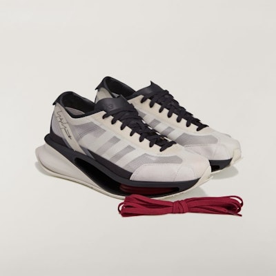 (W) アディダス Y-3 S-ゲンド ランスニーカー オービットグレー/ブラック/カレッジバーガンディ JR4191 1