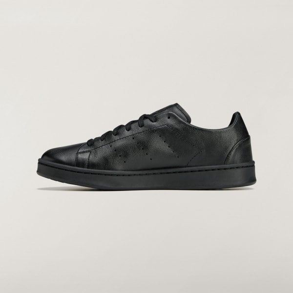 Details for Adidas Y-3 Stan Smith 黑色運動鞋 全黑款 JR4218