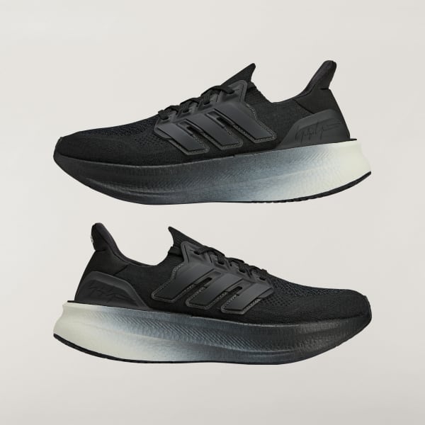 Cheap 阿迪达斯 Y-3 Ultraboost 跑鞋 黑色/灰黑/轨道灰 JR6647