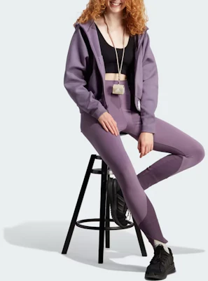 (W) 阿迪达斯ZNE全拉链连帽衫紫影休闲标志款卫衣夹克 IN5132 Purchase (W) 阿迪达斯ZNE全拉链连帽衫紫影休闲标志款卫衣夹克 IN5132