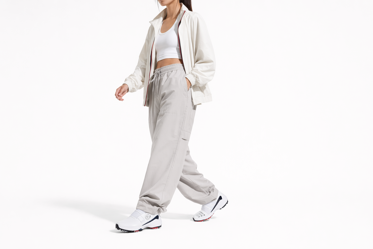 Order adidas ZG23 減震耐磨 低幫 高爾夫球鞋 女款 白藍紅