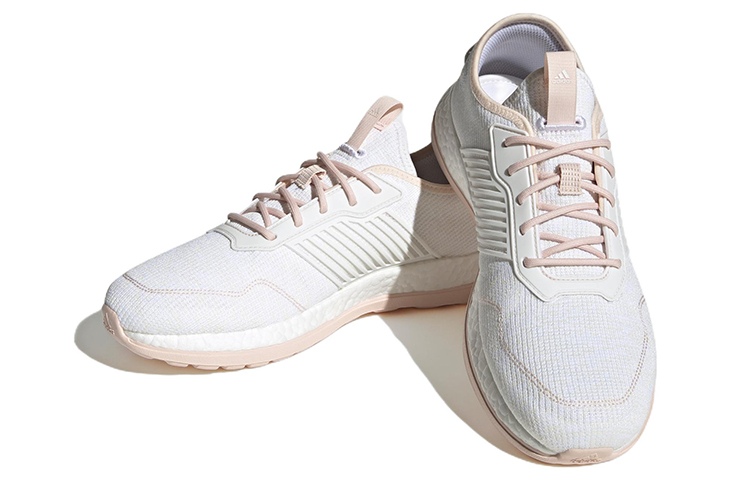 Lookbook adidas ZG Boost 舒適潮流 防滑耐磨 低筒 跑步鞋 女款 白粉