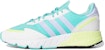 (W) adidas ZX 1K Boost 'Acid Mint Violet Tone' Wanita Lelaki Original GW8625