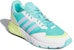 (W) adidas ZX 1K Boost 'Acid Mint Violet Tone' Wanita Lelaki Original GW8625
