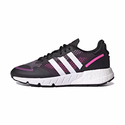 (W) adidas ZX 1K Boost 'Black Screaming Pink'