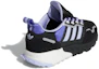 Shop adidas originals ZX 1K BOOST 舒適耐磨運動鞋 女款 炭黑